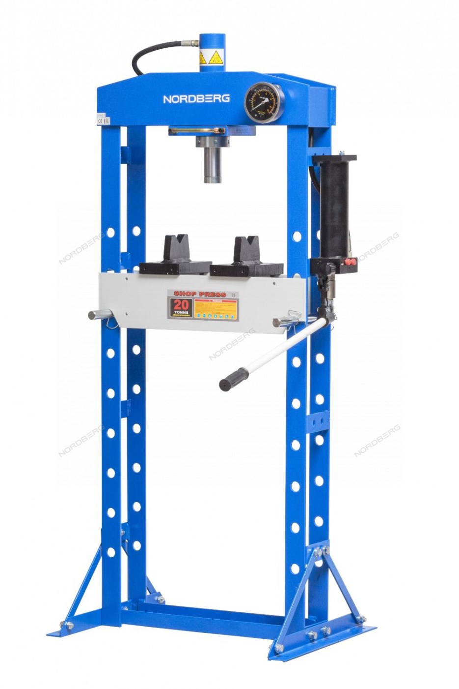 Напольный гидравлический пресс NORDBERG N3620 с ручным приводом